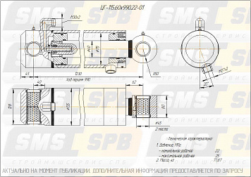 ЦГ-115.60х990.22-01 Гидроцилиндр